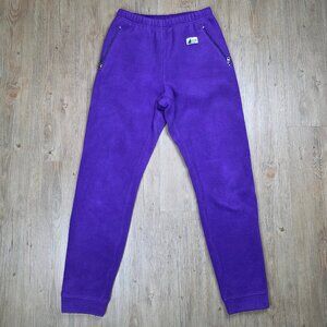 Mountain Equipment Coop MEC Vintage Fleece Pants Purple Polartec 90s Mens M